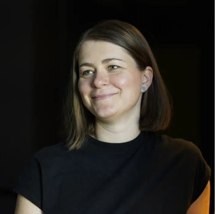 Portrait of Katrin Wüstefeld, Senior Web Development.