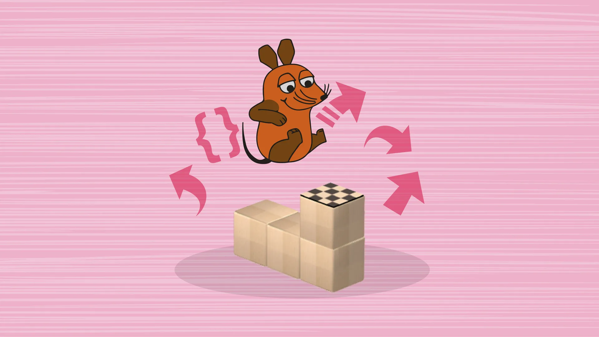 Illustration of game controls from Die Maus app for WDR. Concept, design, and programming by Machbar.