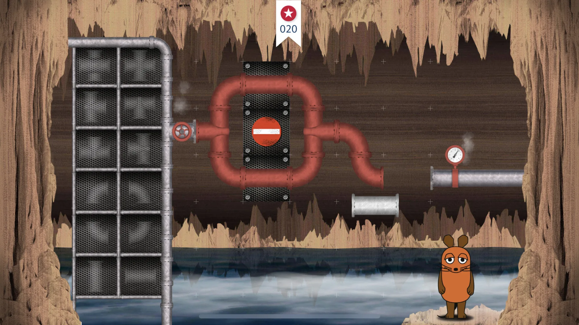 Sequence and in-game graphics from Die Maus app for WDR. Concept, design, and programming by Machbar.