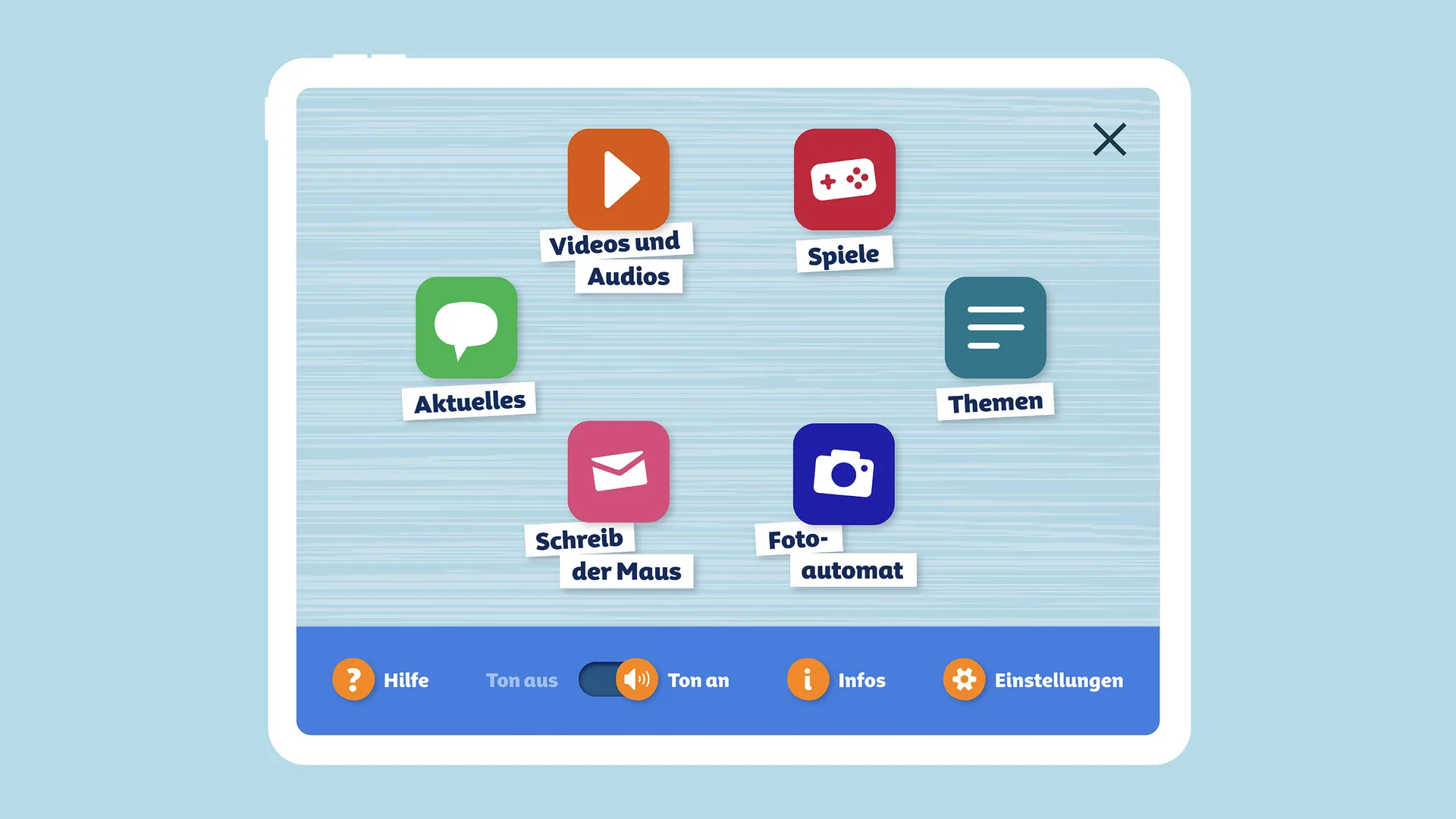 App view of Die Maus app