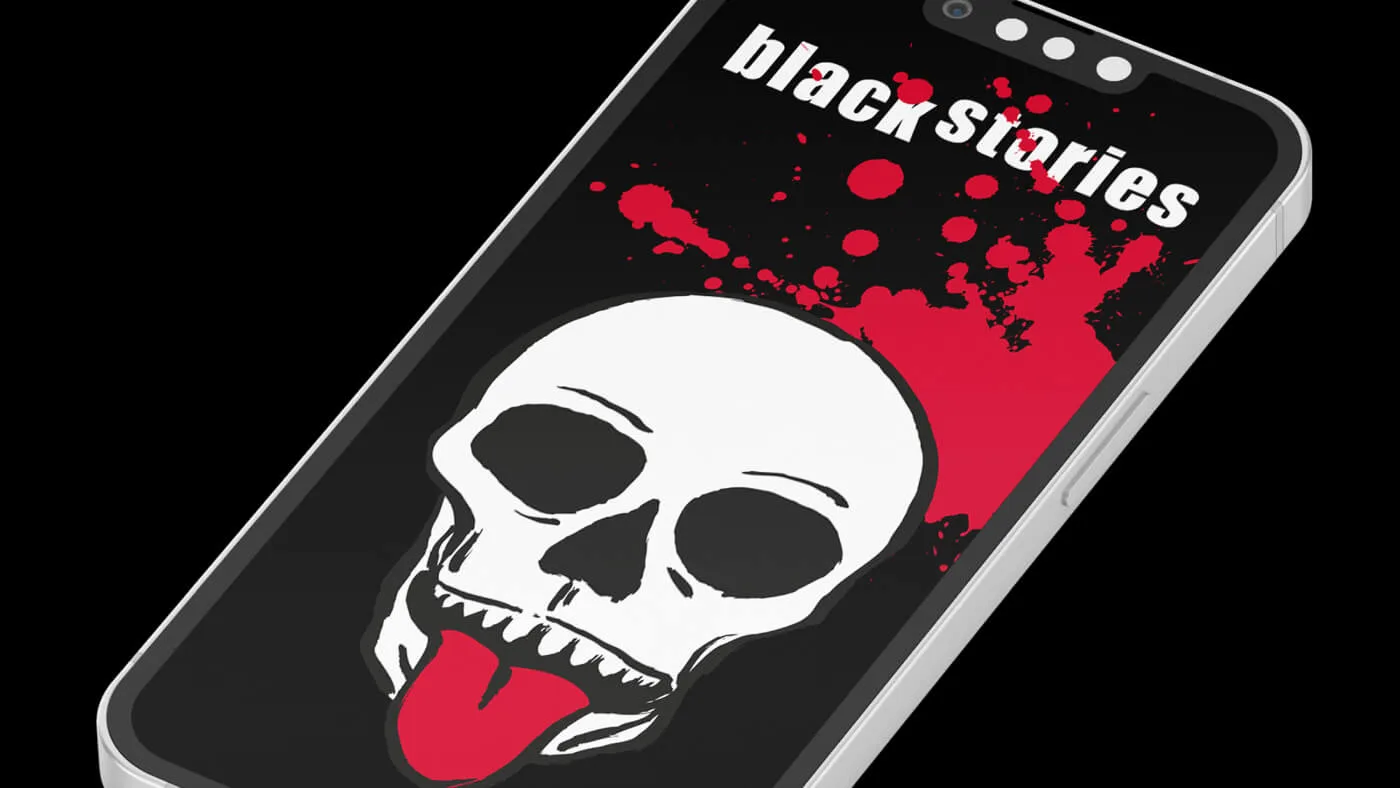 App design and development for blackstories by Machbar.