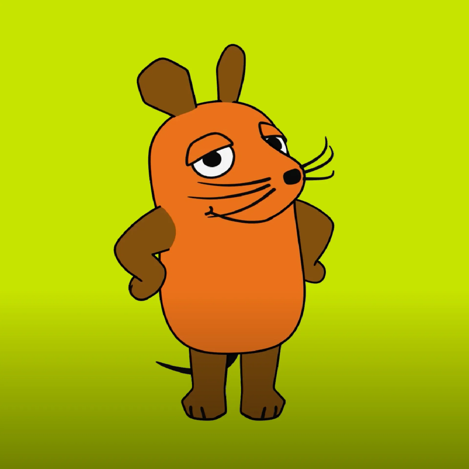 Die Maus in 3D character design and animation for WDR. Sendung mit der Maus - 3D figure by Machbar