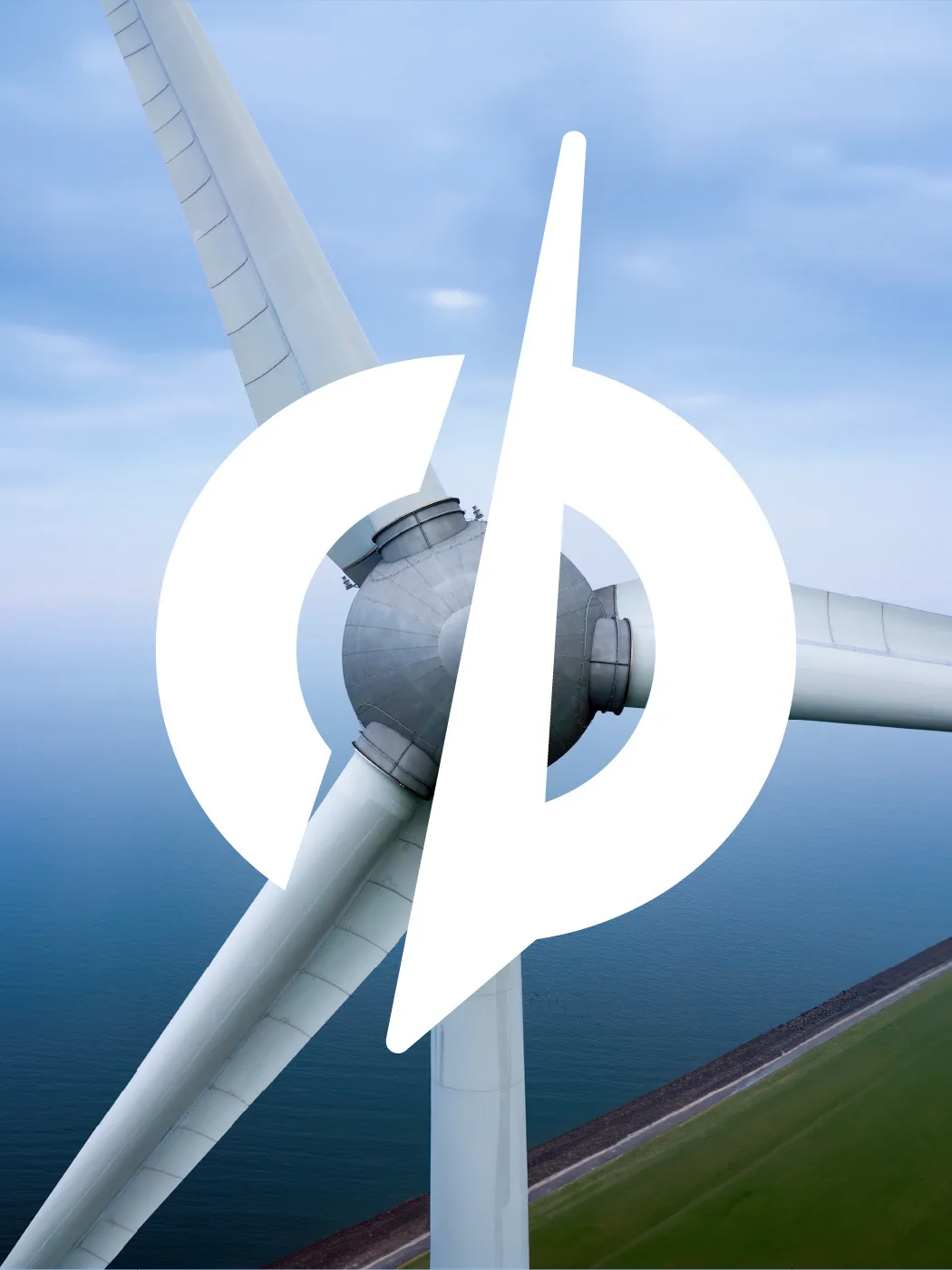Nordschritt initiative logo from Schwerin, set against a wind turbine